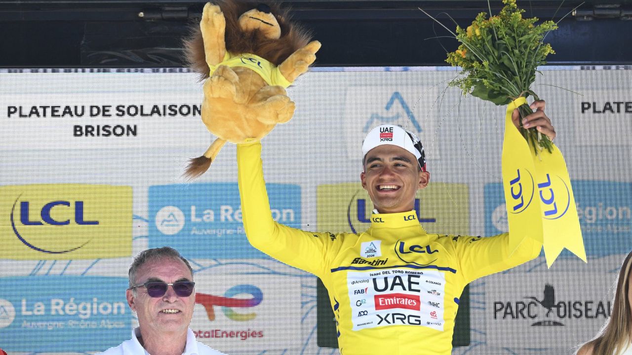 Isaac del Toro conquista el Tour Auvergne-Rhône-Alpes 2026 en Francia