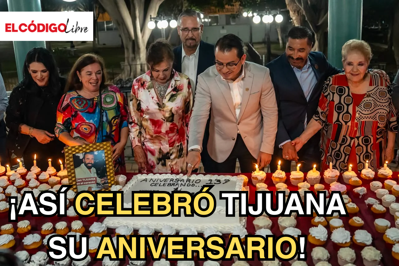 Celebran con ma&ntilde;anitas y corte de pastel el 137 aniversario de Tijuana