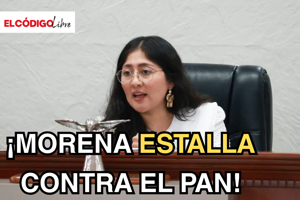 Morena acusa al PAN de ejercer violencia pol&iacute;tica de g&eacute;nero contra Marina del Pilar